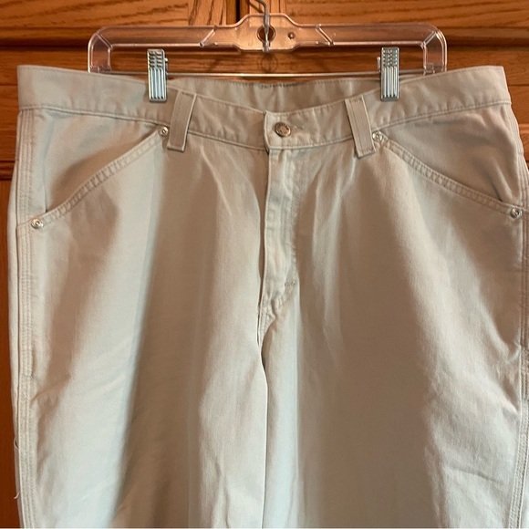 Riveted by Lee Men's carpenter khaki pants Pants 38W inseam 27”
100% cotton - Picture 3 of 9